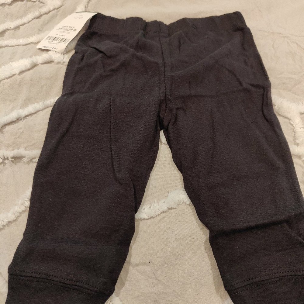 NWT Black Leggings 12 month